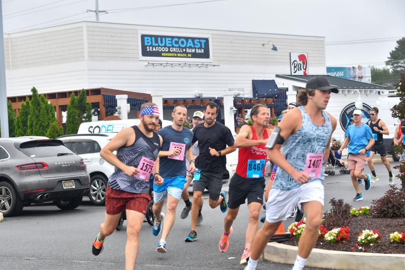 The start of the 2021 SoDel Cares 5K. DAVE FREDERICK PHOTO